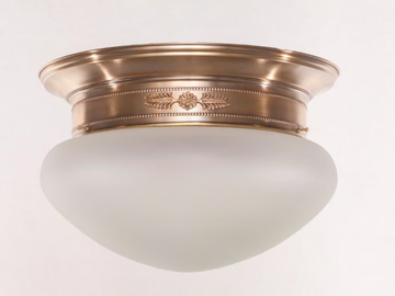 PAPA 30/1 - Handmade brass ceiling lamp by Patinas Lighting - view 2